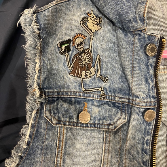 Zadig and Voltaire Denim Vest - Picture 2 of 5